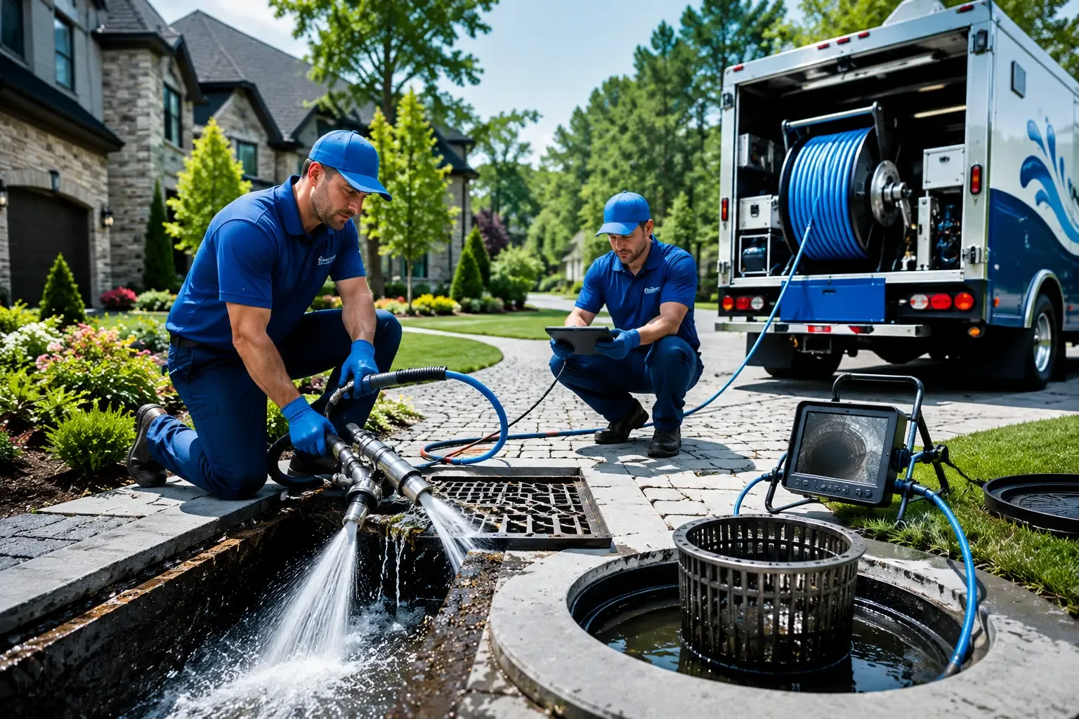 Local outdoor drain cleaning professionals in West Chicago, IL